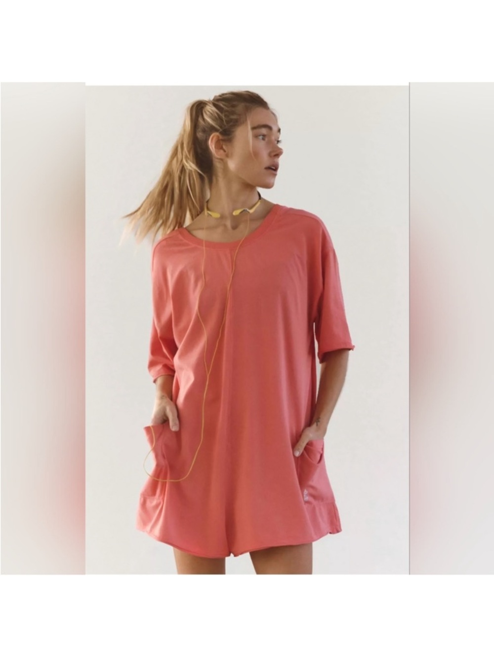 NWT FP Movement Hot Shot Tee Romper